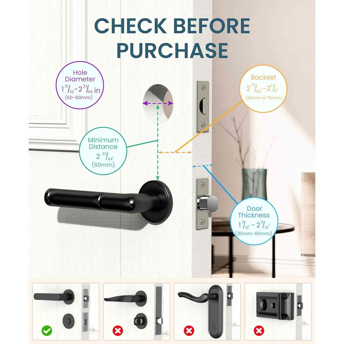 Aixiqee Keyless Entry Door Lock featuring Keypad and Fingerprint - High-Quality Smart Locks for Front Door - Electronic Keypad Smart Deadbolt - Biometric Smart Digital Door Lock with Code